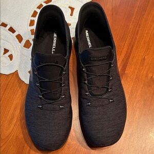 Skechers Charcoal Lace-Up Sneakers